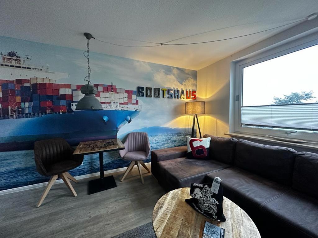 Ferienwohnung Domizil Am Deich Cuxhaven Exterior foto