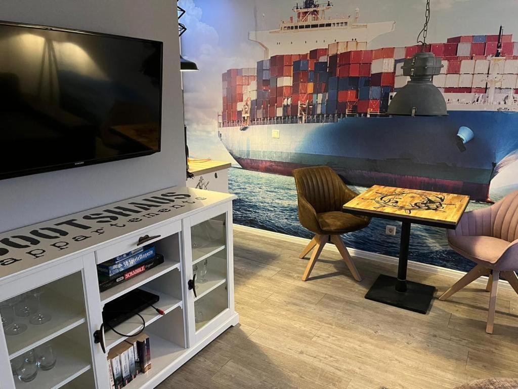 Ferienwohnung Domizil Am Deich Cuxhaven Exterior foto