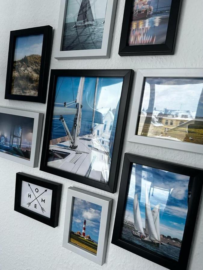 Ferienwohnung Domizil Am Deich Cuxhaven Exterior foto