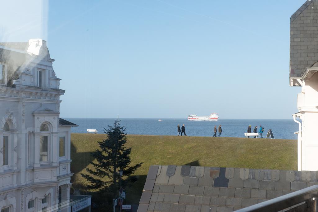 Ferienwohnung Domizil Am Deich Cuxhaven Exterior foto
